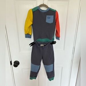 L.L. Bean Kids Colorblock Jogger set